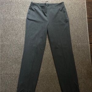 Talbots Gray Dress Pants Classic Straight-Leg